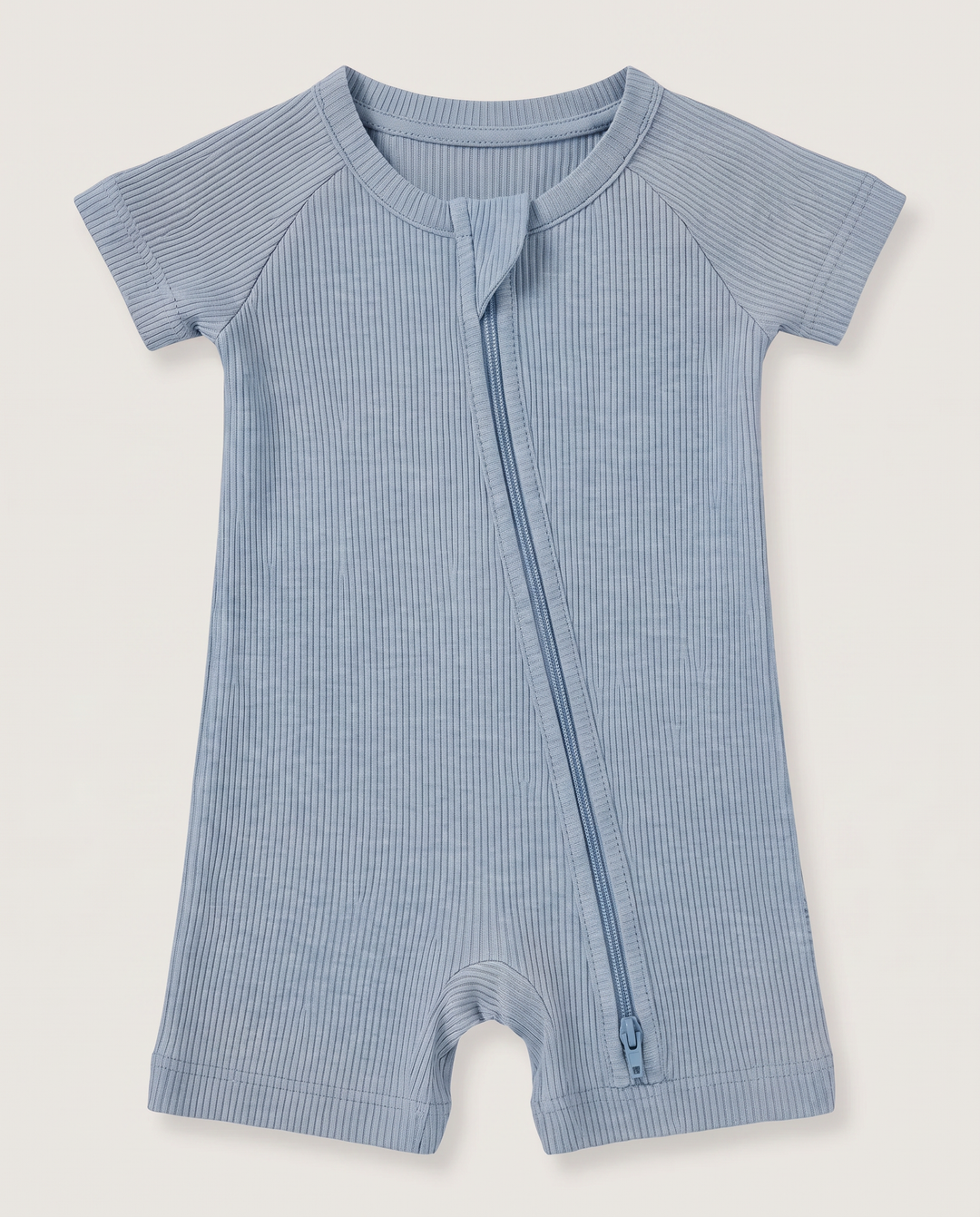 Ribbed Bamboo Shorty Zippy