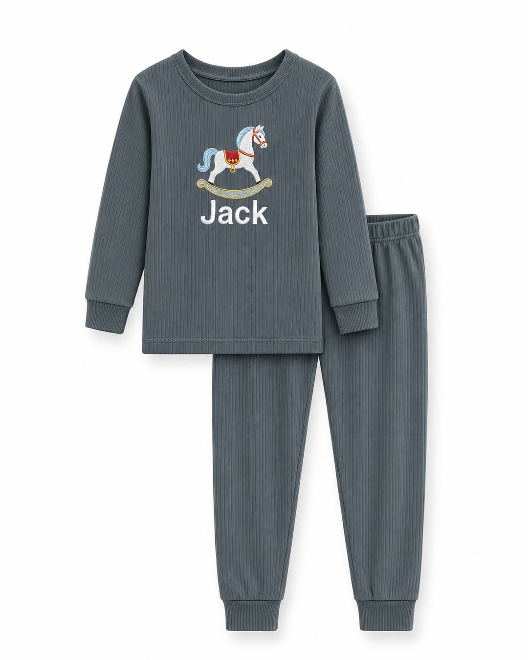 Template Bamboo Two Piece Long Sleeve Pyjamas Set
