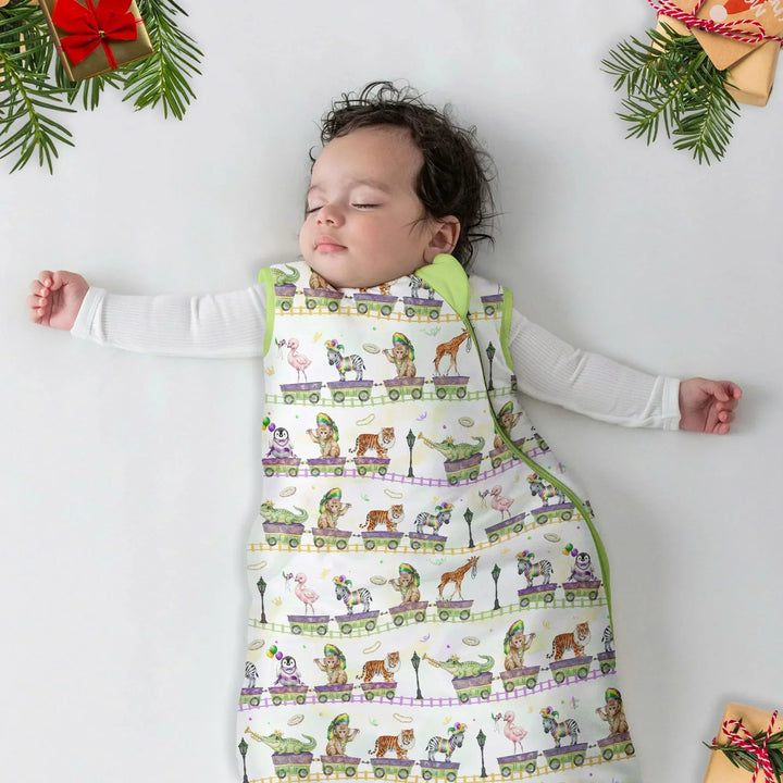 Mardi Gras Jungle Krewe Bamboo Sleep Bag