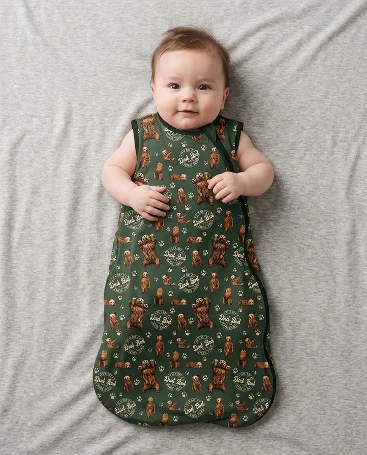 Daddy Bear It's Not A Dad Bod Bamboo Sleep Bag