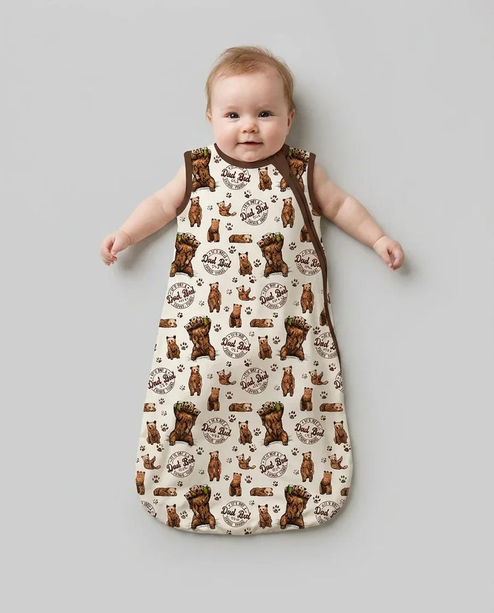 Daddy Bear It's Not A Dad Bod Bamboo Sleep Bag