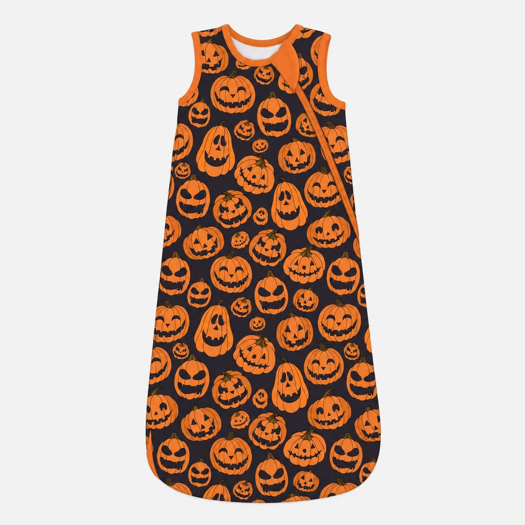 Smiling Pumpkin Patch Bamboo Sleep Bag