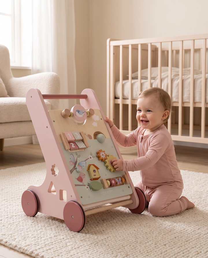 Garden Friends Wooden Activity Walker