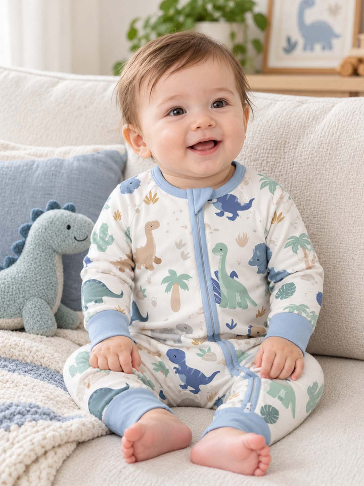 Soft Dinosaur Safari Bamboo Convertible Zippy