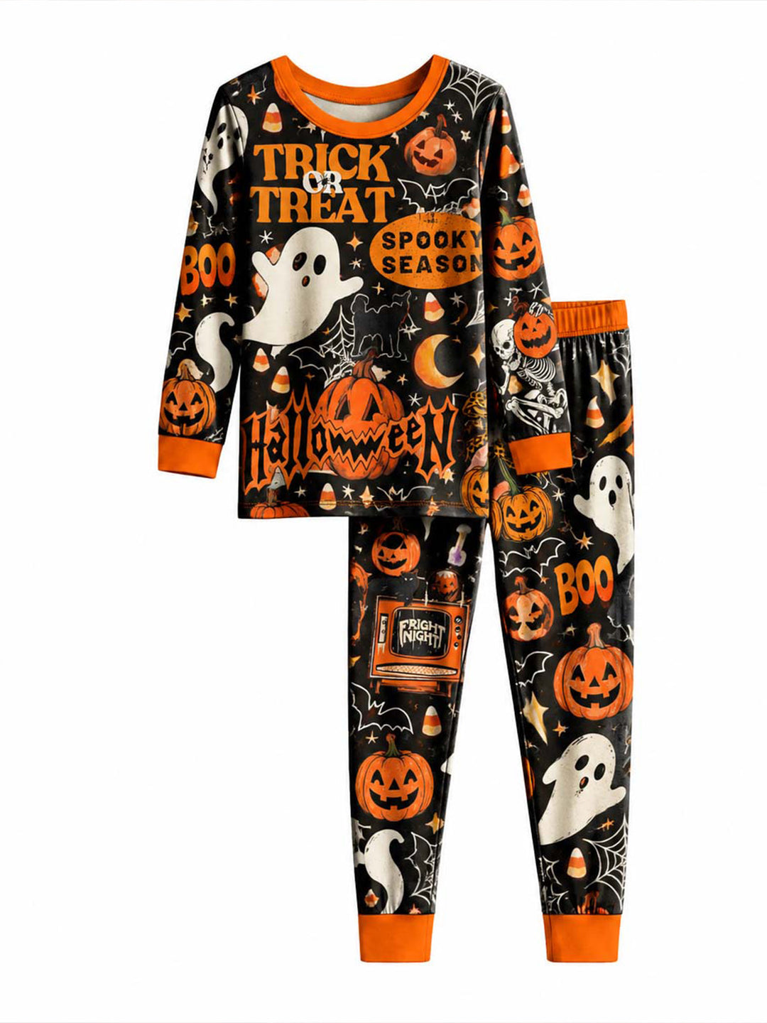Spooky Season Trick or Treat Bamboo Men's Pajama Set