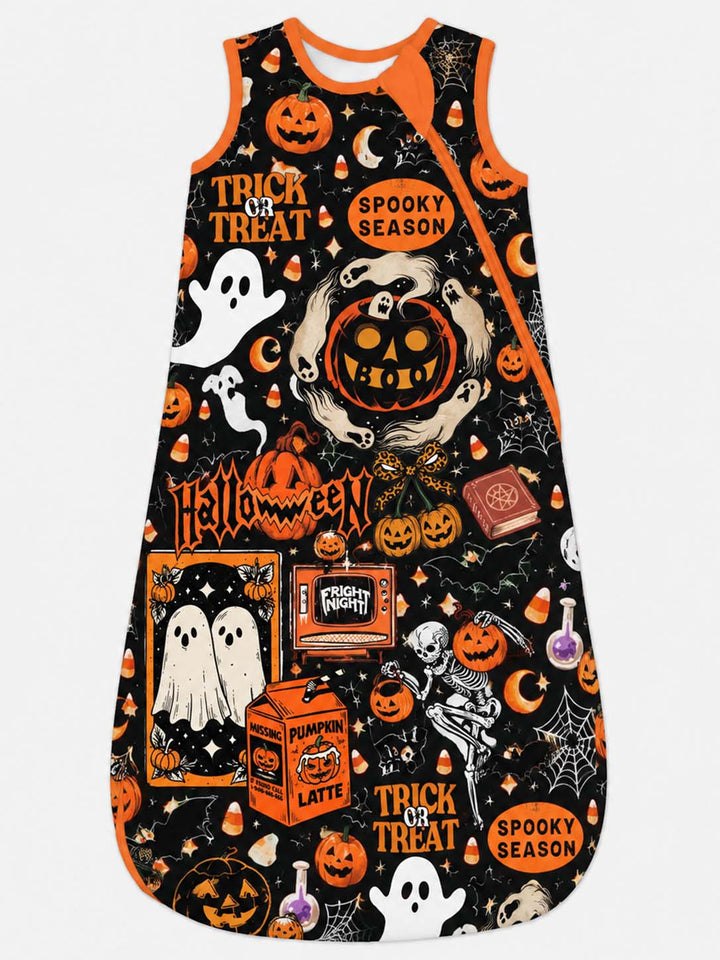 Spooky Season Trick or Treat Bamboo Sleep Bag