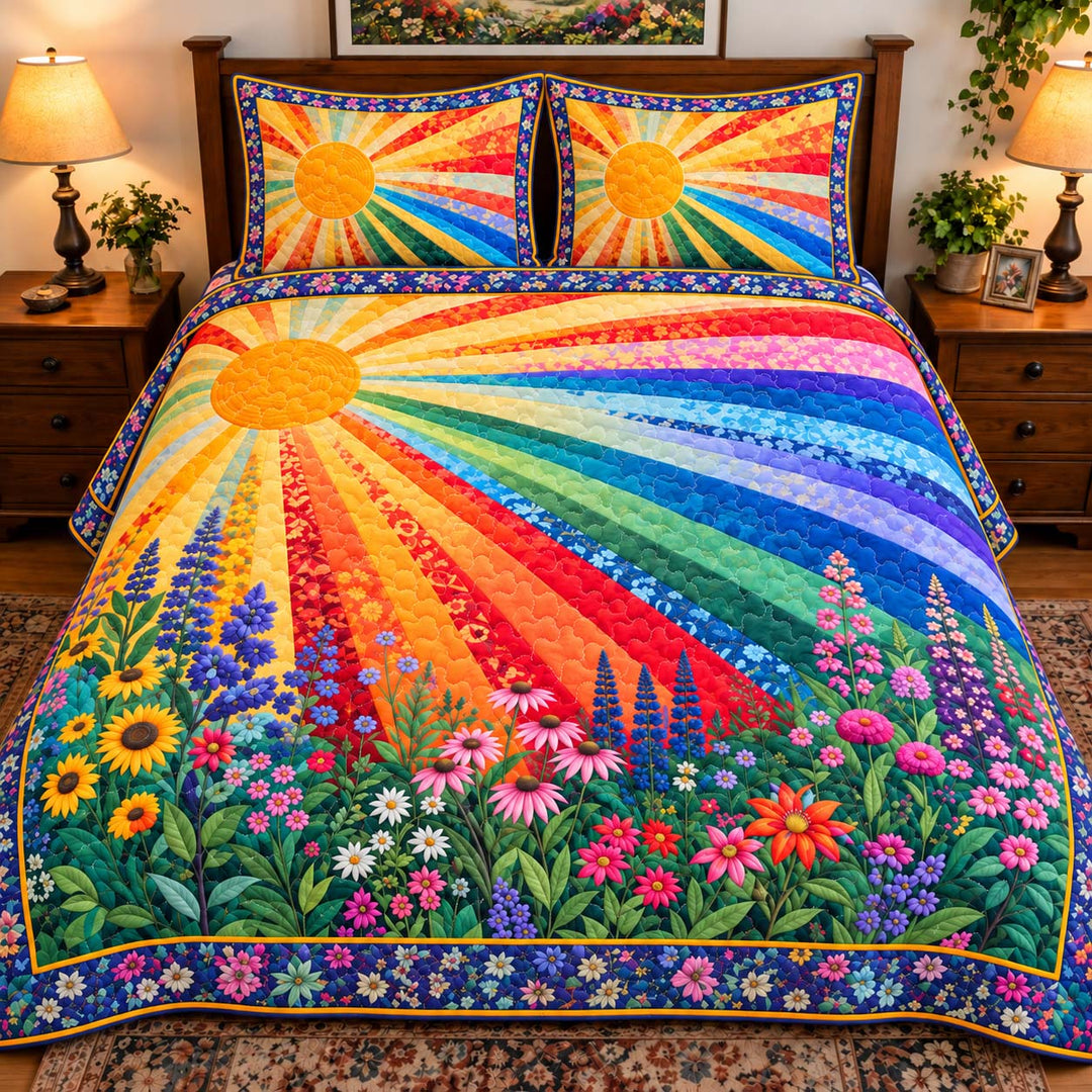 Sunny Haven Bamboo Quilt Bedding Set