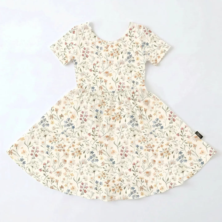 Wildflower Meadow Bliss Bamboo Twirl Dress