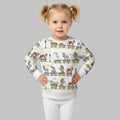 Mardi Gras Jungle Krewe Bamboo Crewneck Sweatshirt