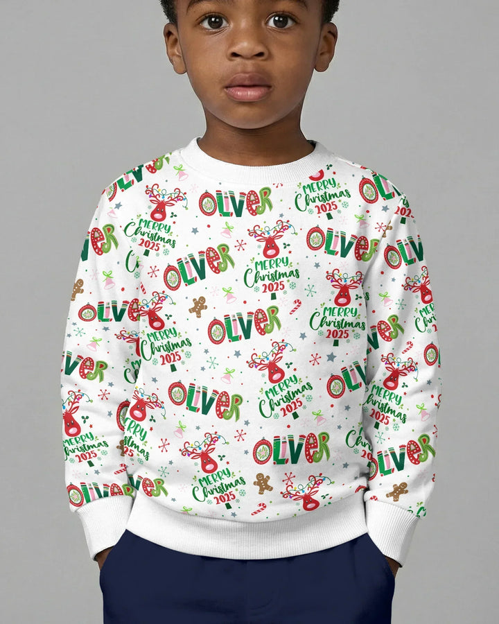 Custom Name "Whimsical Little Things" Bamboo Crewneck Sweatshirt