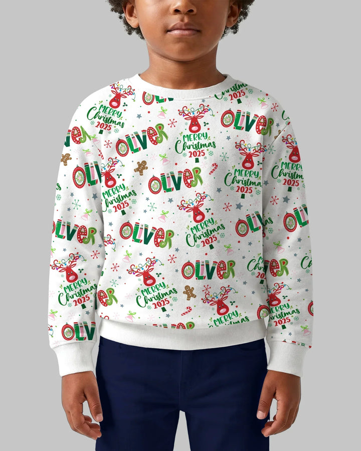 Custom Name "Whimsical Little Things" Bamboo Crewneck Sweatshirt