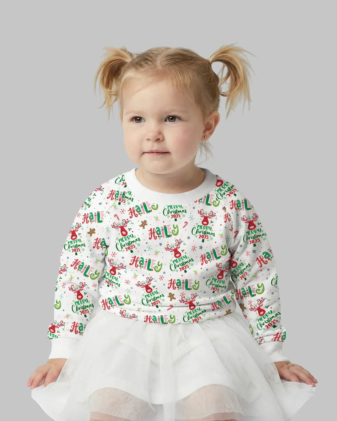 Custom Name "Whimsical Little Things" Bamboo Crewneck Sweatshirt