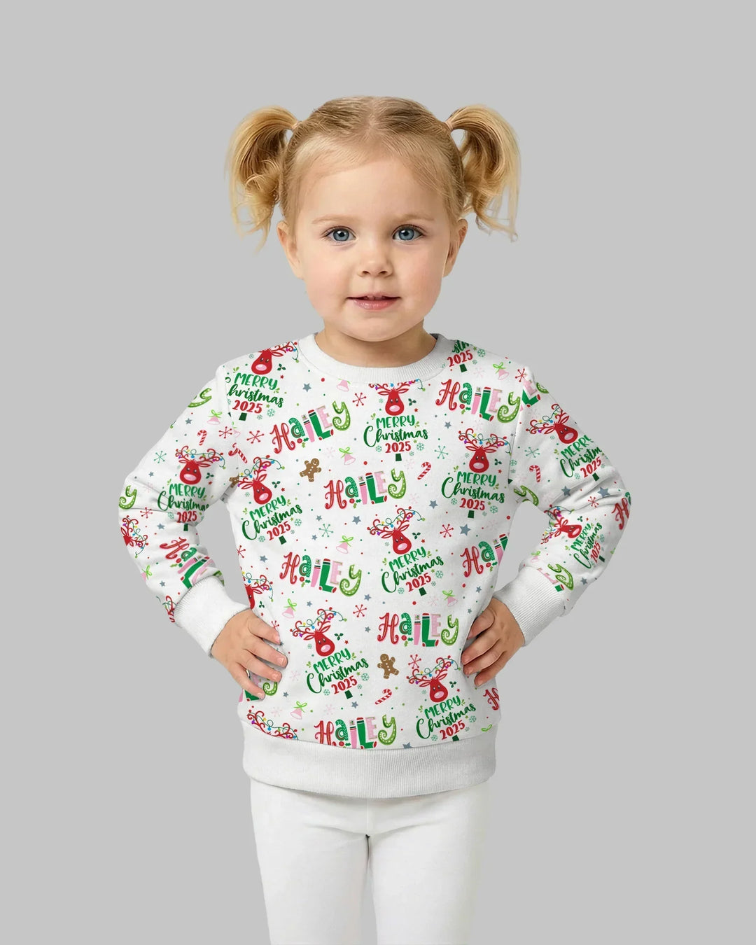 Custom Name "Whimsical Little Things" Bamboo Crewneck Sweatshirt