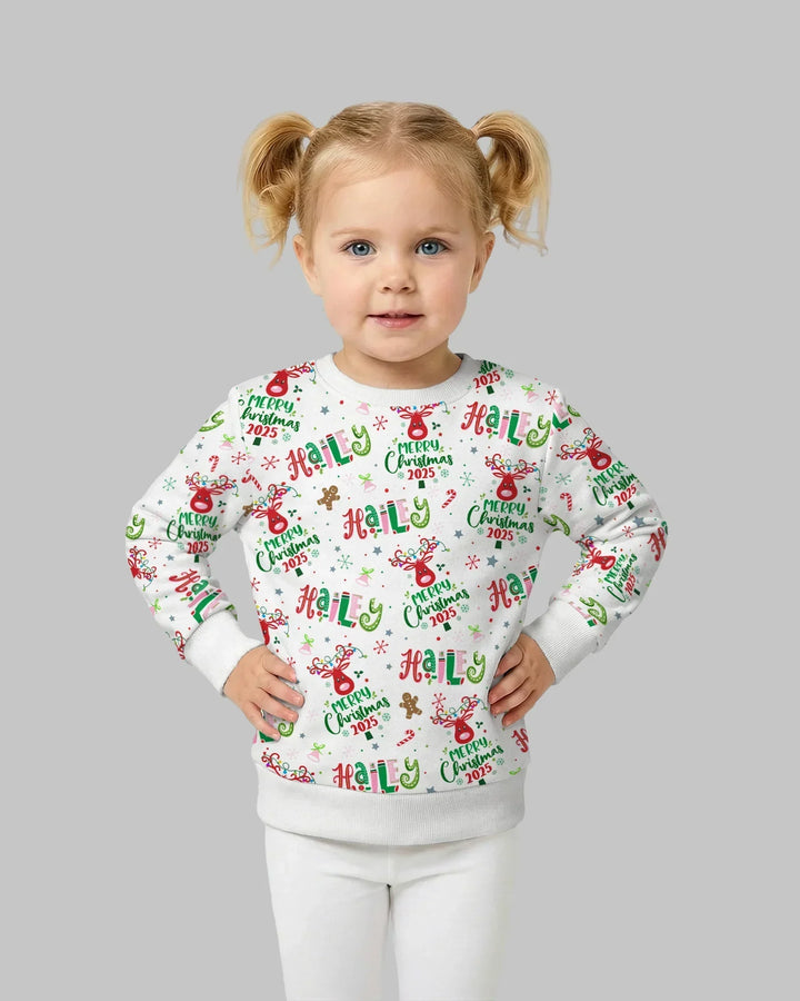 Custom Name "Whimsical Little Things" Bamboo Crewneck Sweatshirt