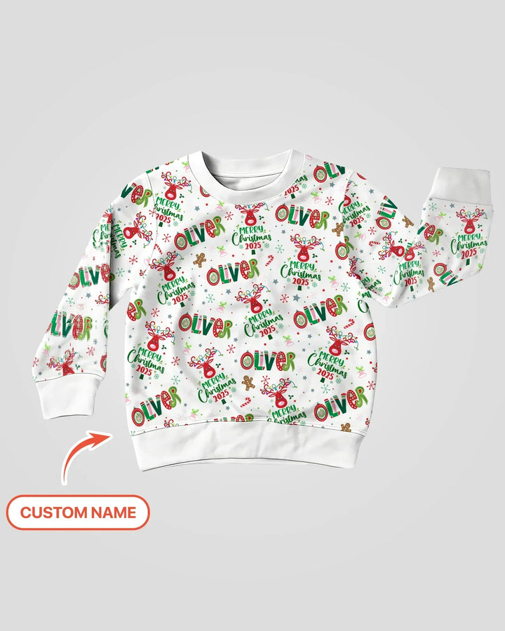 Custom Name "Whimsical Little Things" Bamboo Crewneck Sweatshirt