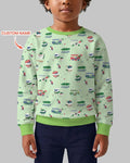 Cute Golf ball Bamboo Crewneck Sweatshirt