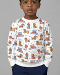 Red, White & Wiener Bamboo Crewneck Sweatshirt
