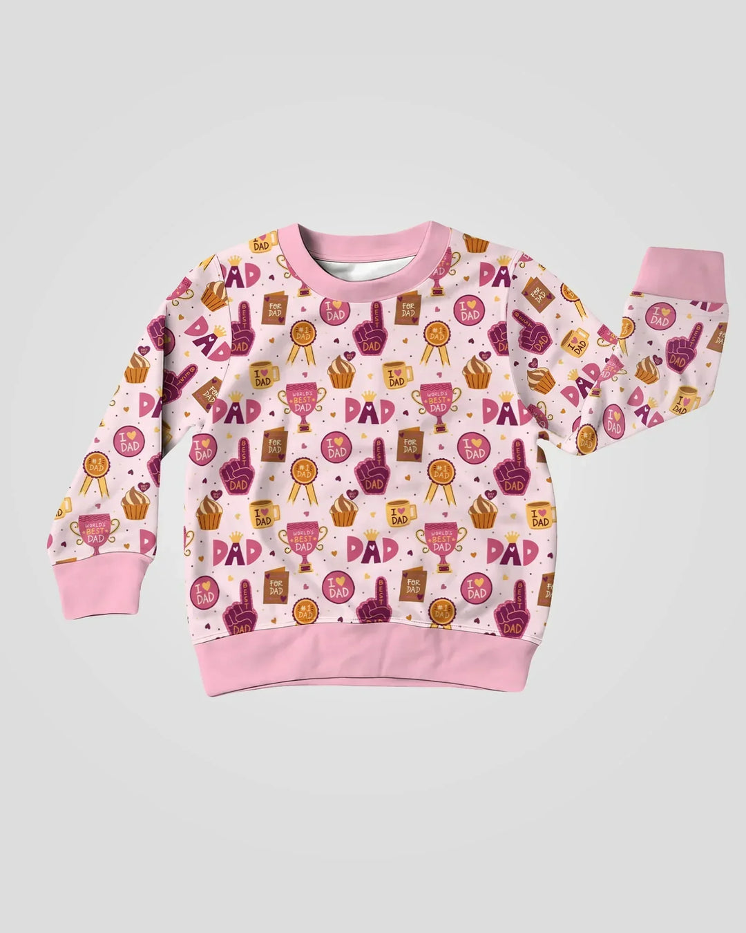 World's Best Dad Bamboo Crewneck Sweatshirt