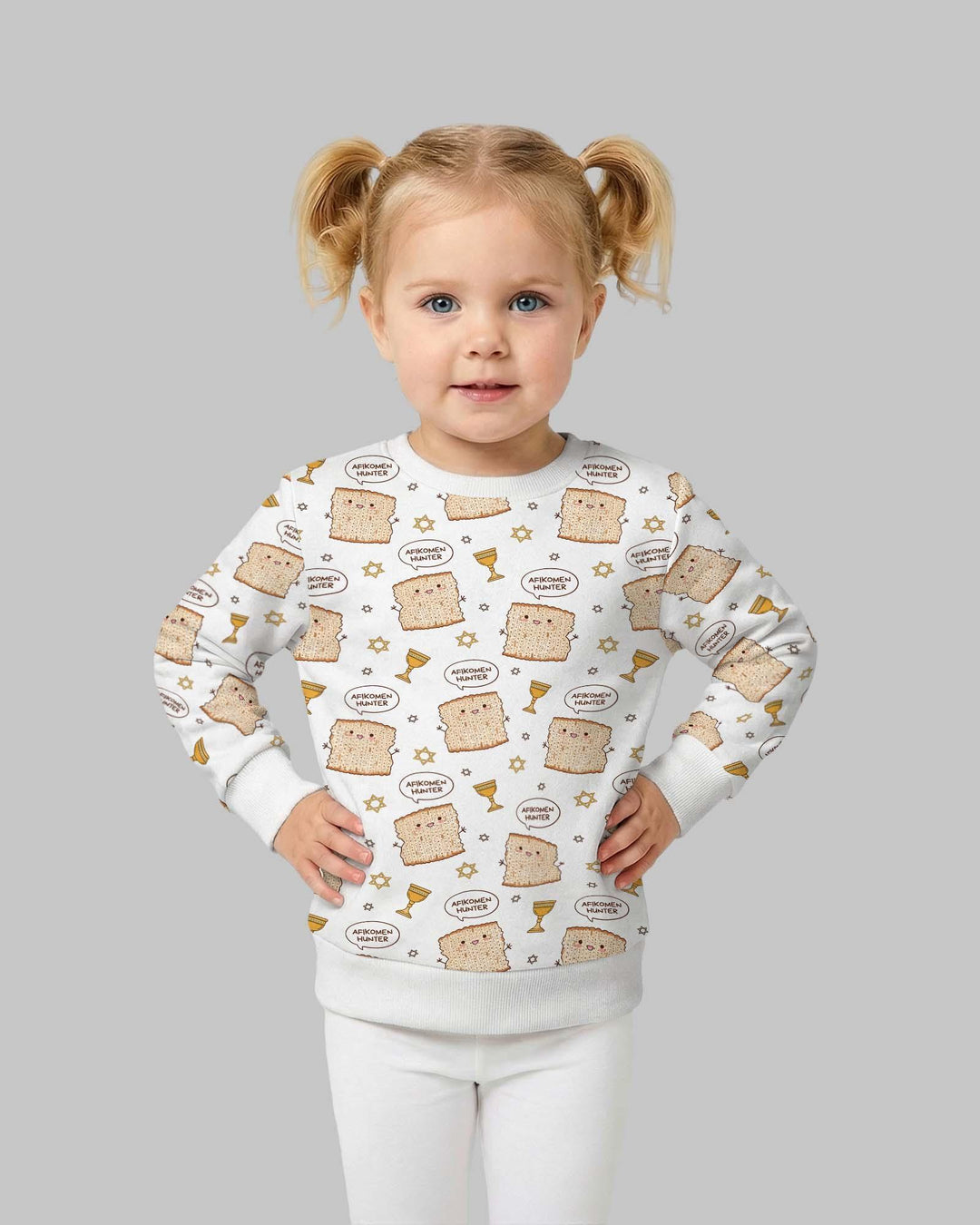 Afikomen Hunter Bamboo Crewneck Sweatshirt