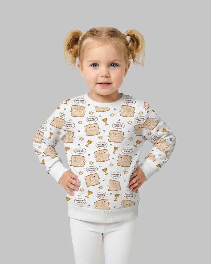 Afikomen Hunter Bamboo Crewneck Sweatshirt