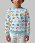 Kawaii Yummy Food Bamboo Crewneck Sweatshirt