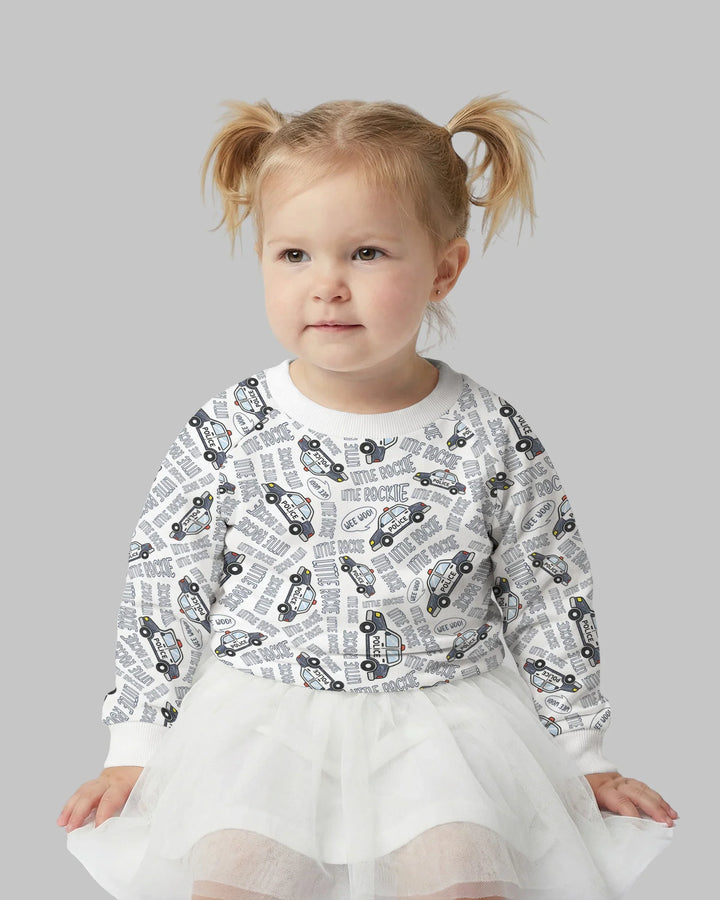 Little Rookie Bamboo Crewneck Sweatshirt