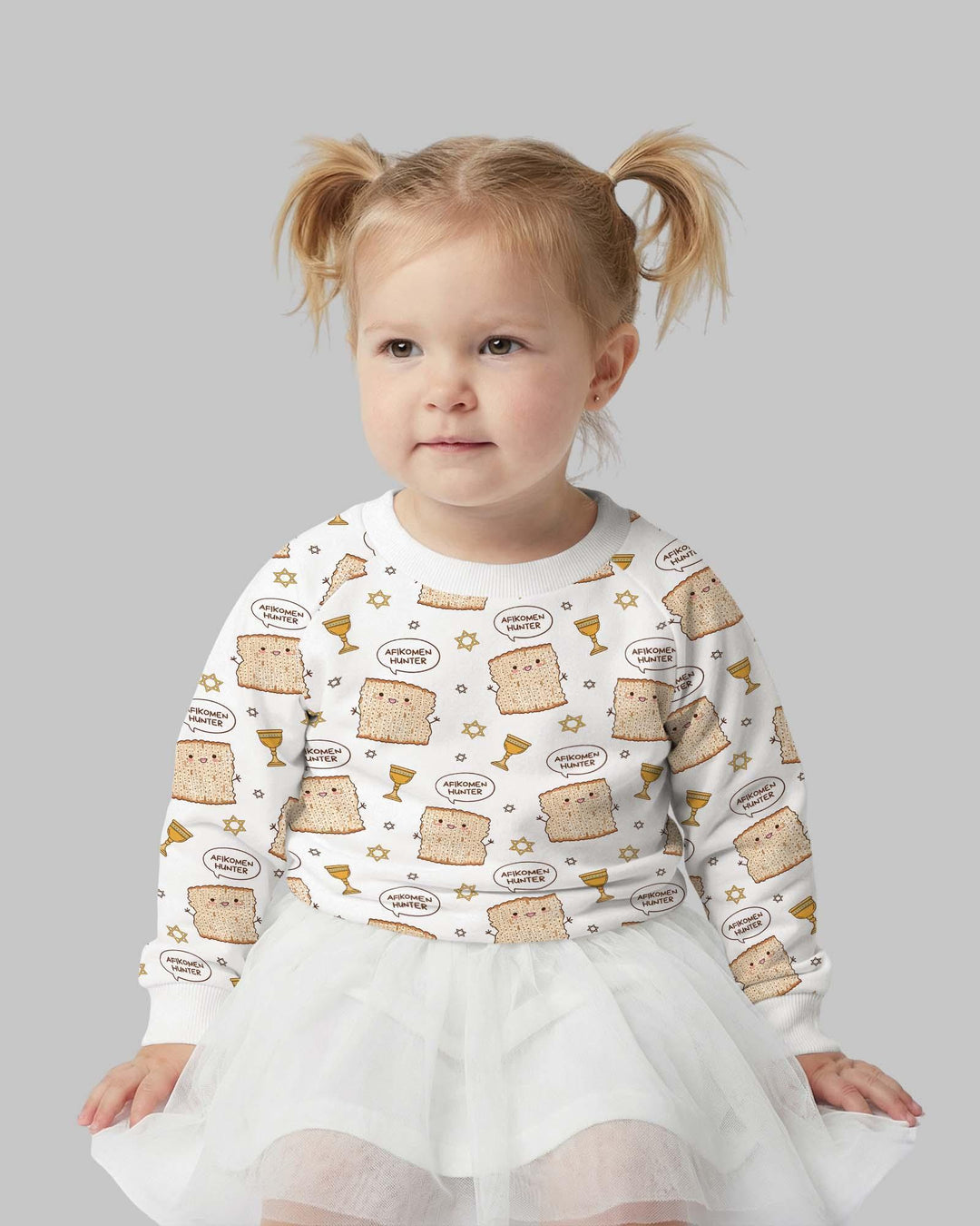 Afikomen Hunter Bamboo Crewneck Sweatshirt