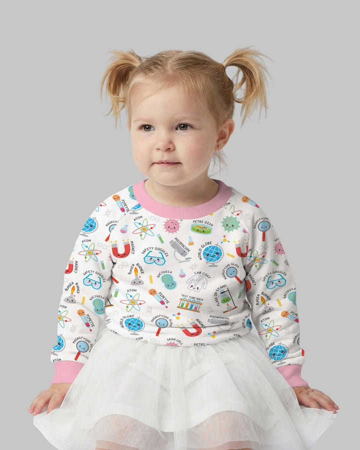 Science Fun Family Matching Bamboo Crewneck Sweatshirt