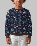 God Says I Am Western Faith Bamboo Crewneck Sweatshirt