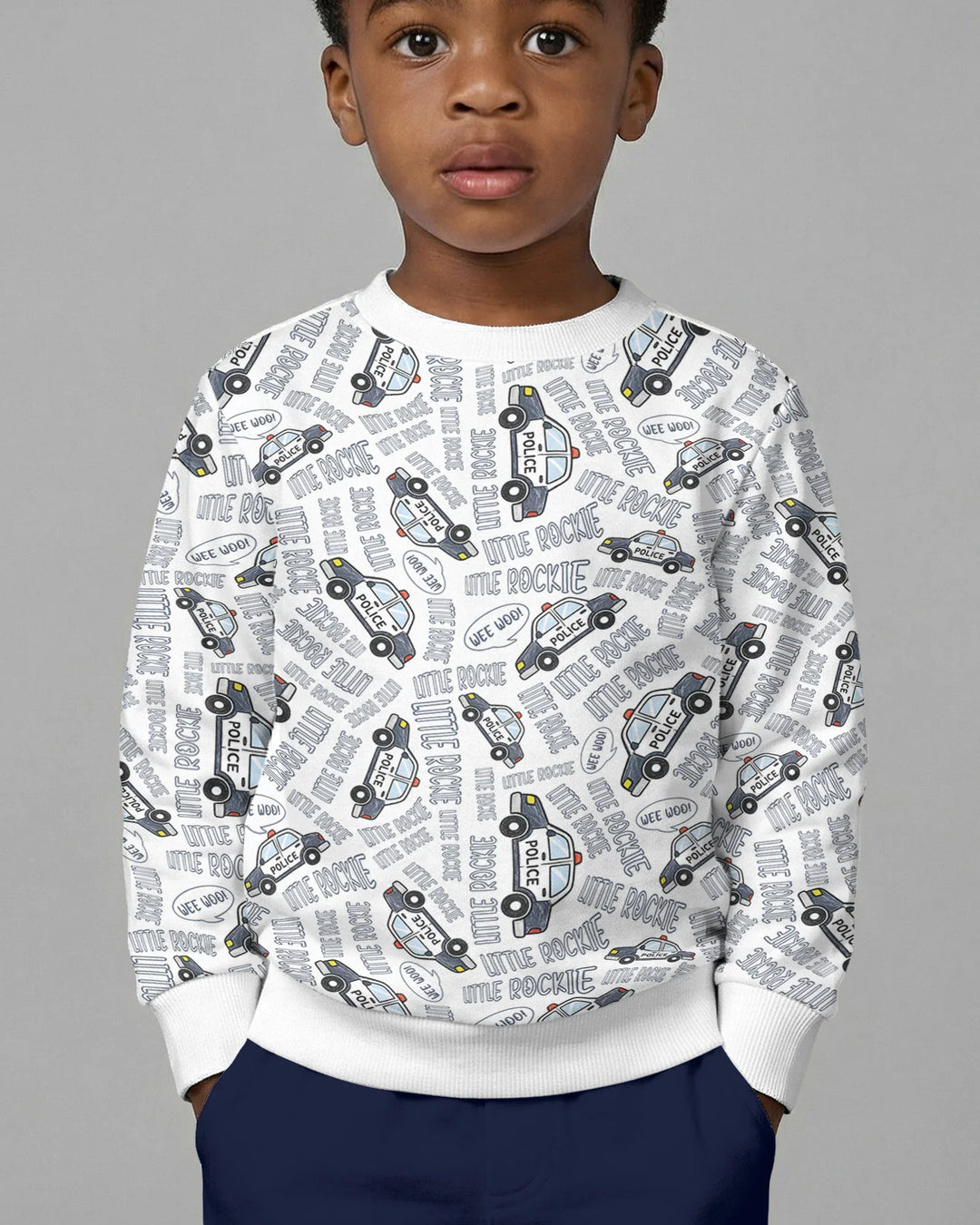 Little Rookie Bamboo Crewneck Sweatshirt
