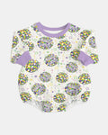 Mardi Gras Disco Ball Bamboo Bubble Romper