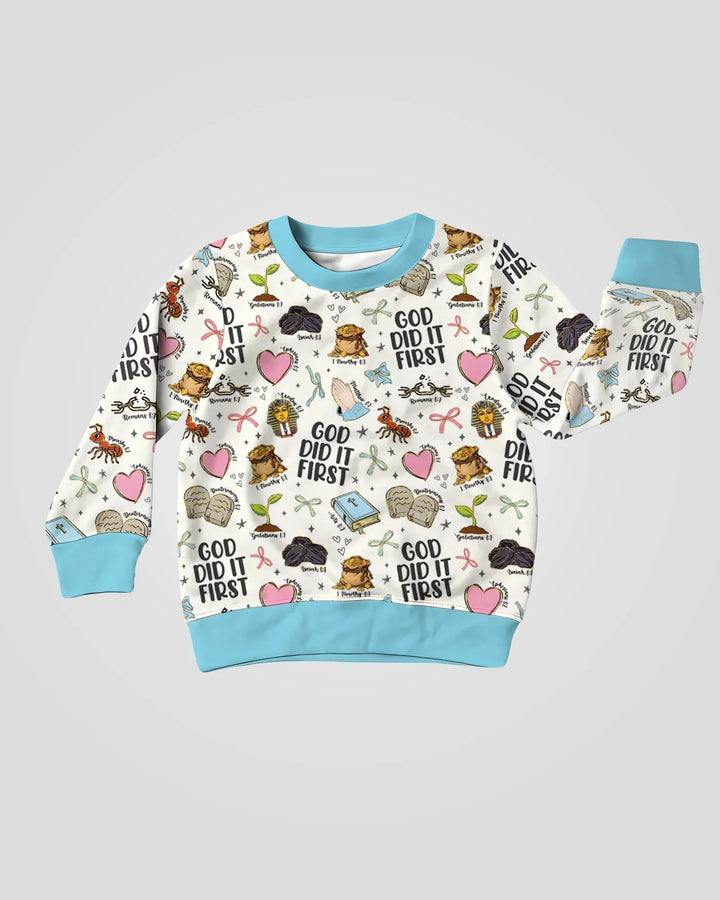 God Did It First Bamboo Crewneck Sweatshirt