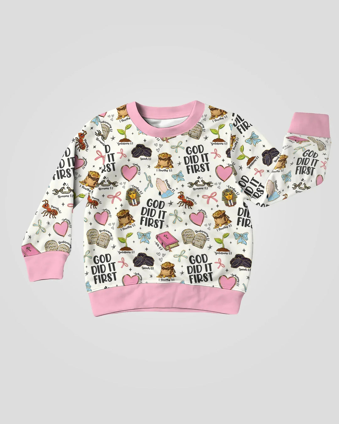 God Did It First Bamboo Crewneck Sweatshirt