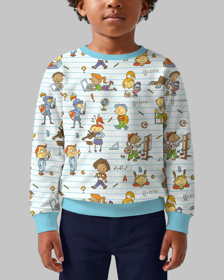 School Days Adventure Bamboo Crewneck Sweatshirt