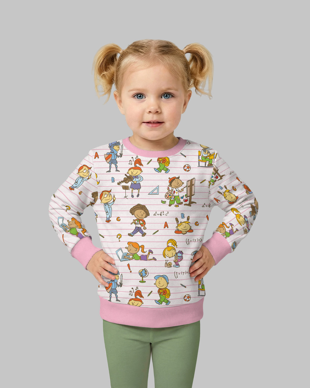 School Days Adventure Bamboo Crewneck Sweatshirt