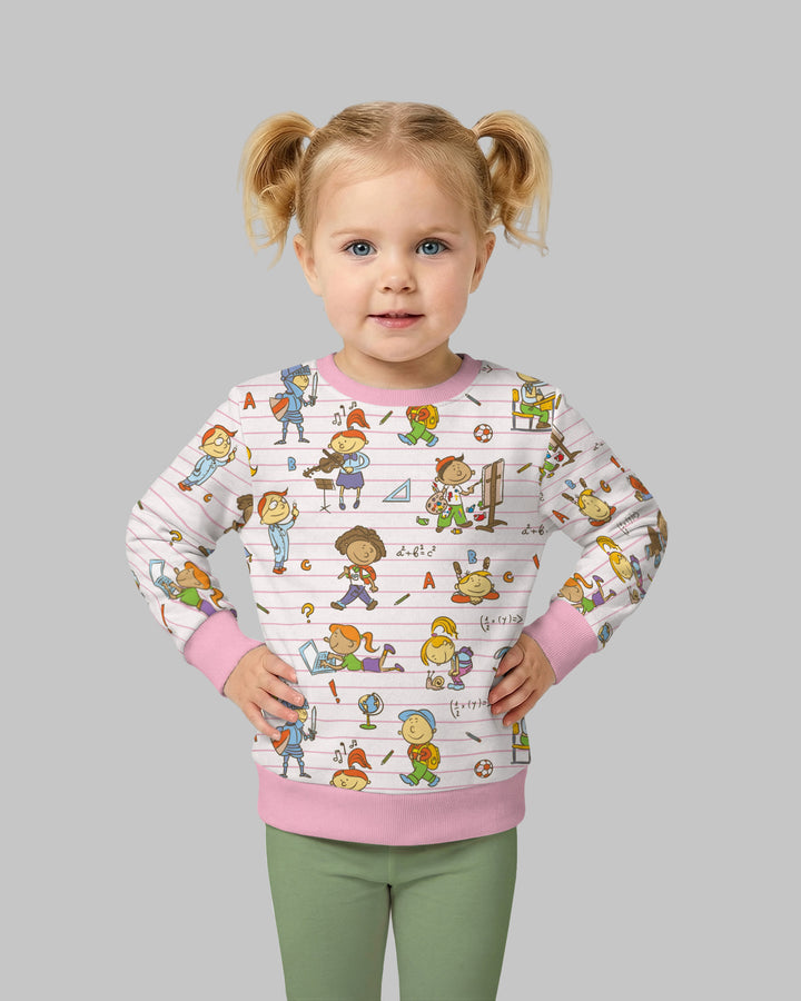 School Days Adventure Bamboo Crewneck Sweatshirt