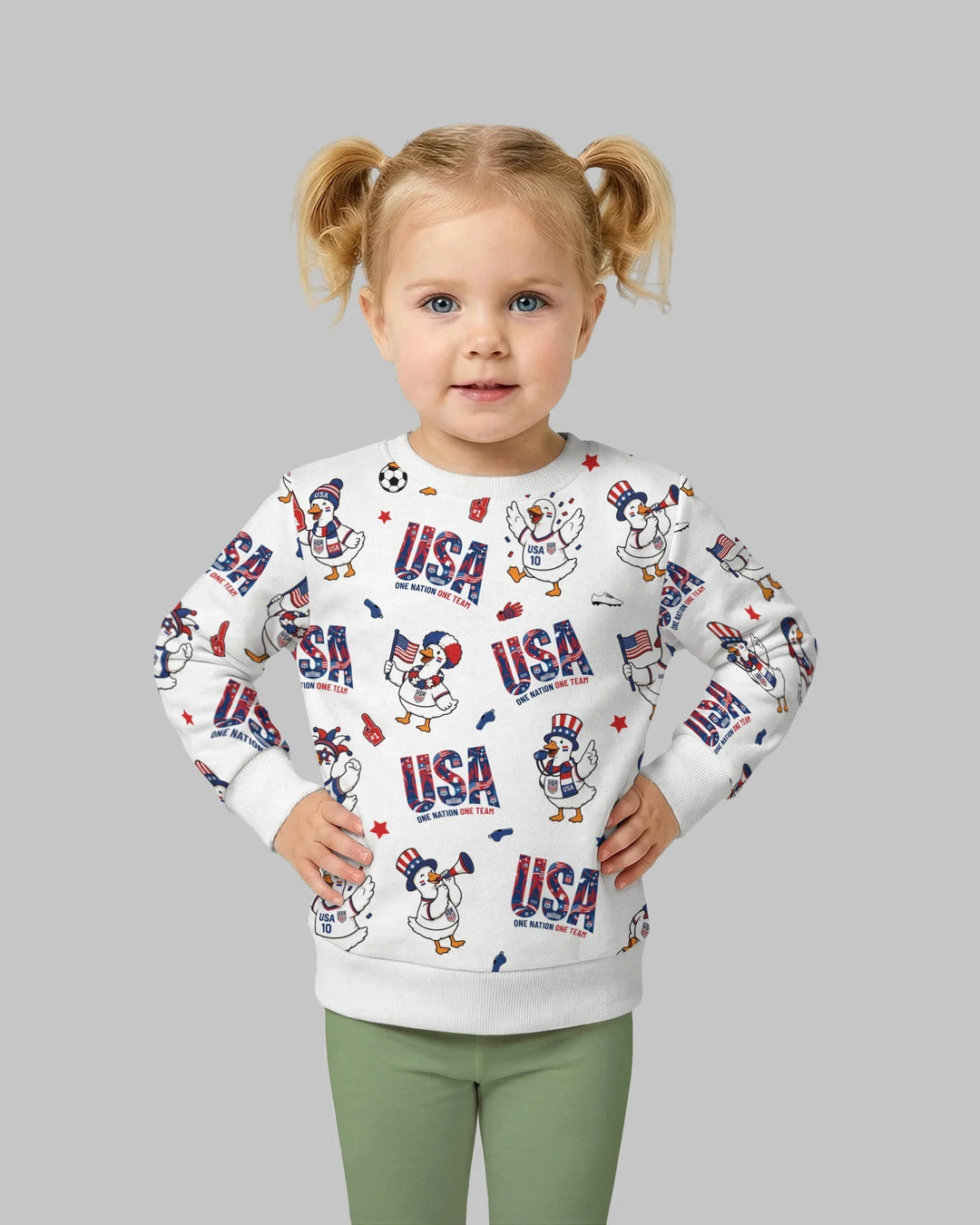 One Nation One Team Bamboo Crewneck Sweatshirt