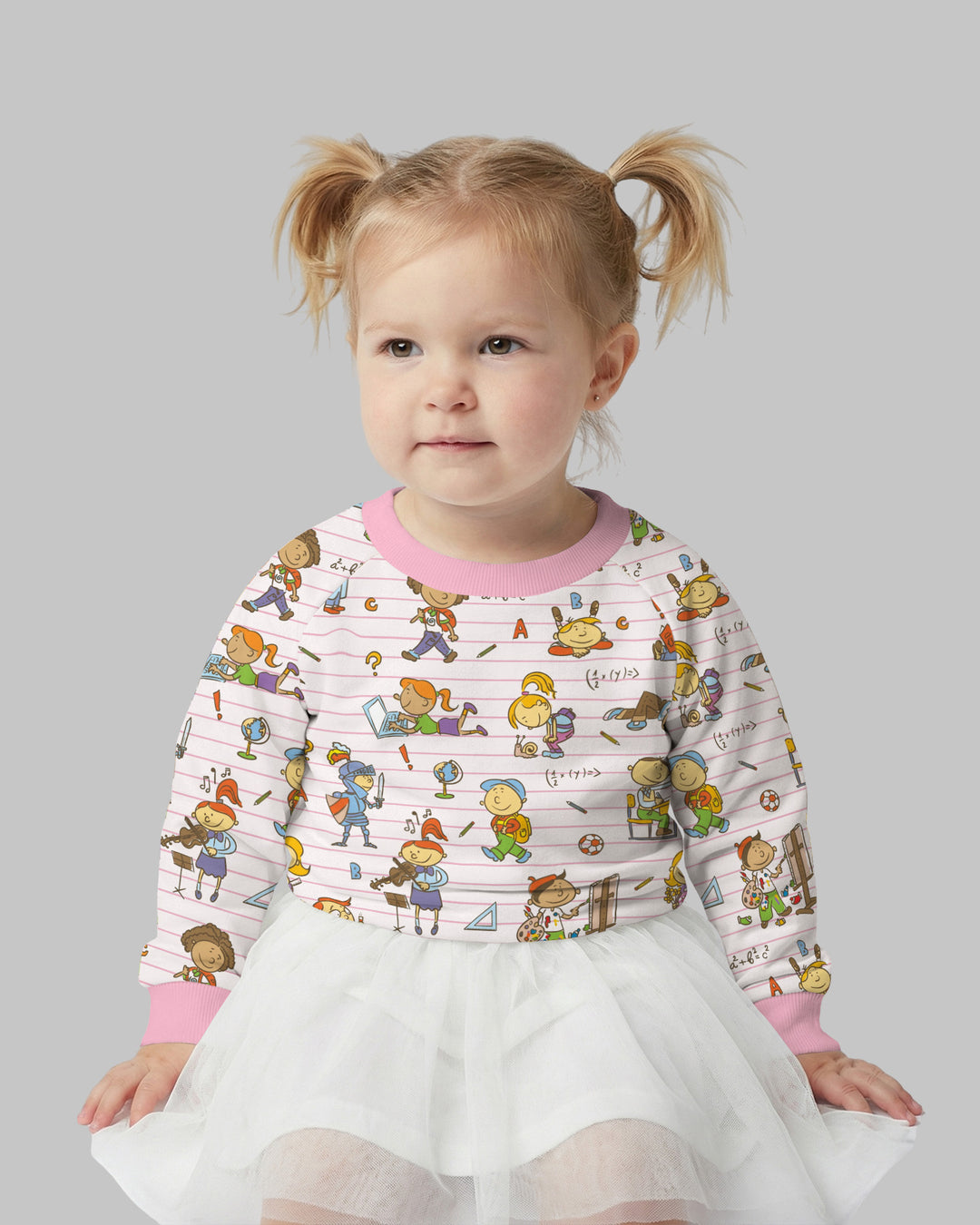 School Days Adventure Bamboo Crewneck Sweatshirt