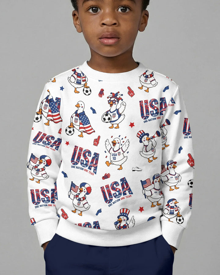 One Nation One Team Bamboo Crewneck Sweatshirt