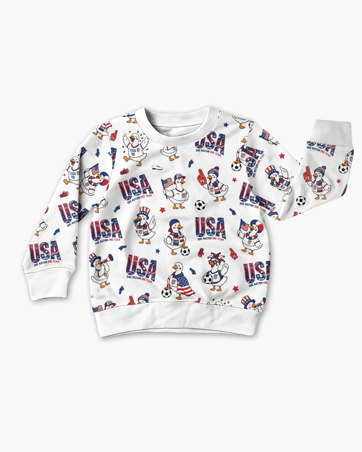 One Nation One Team Bamboo Crewneck Sweatshirt