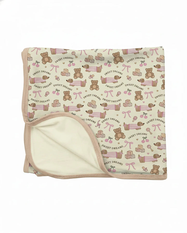 Sweet Buddy Bamboo Blanket