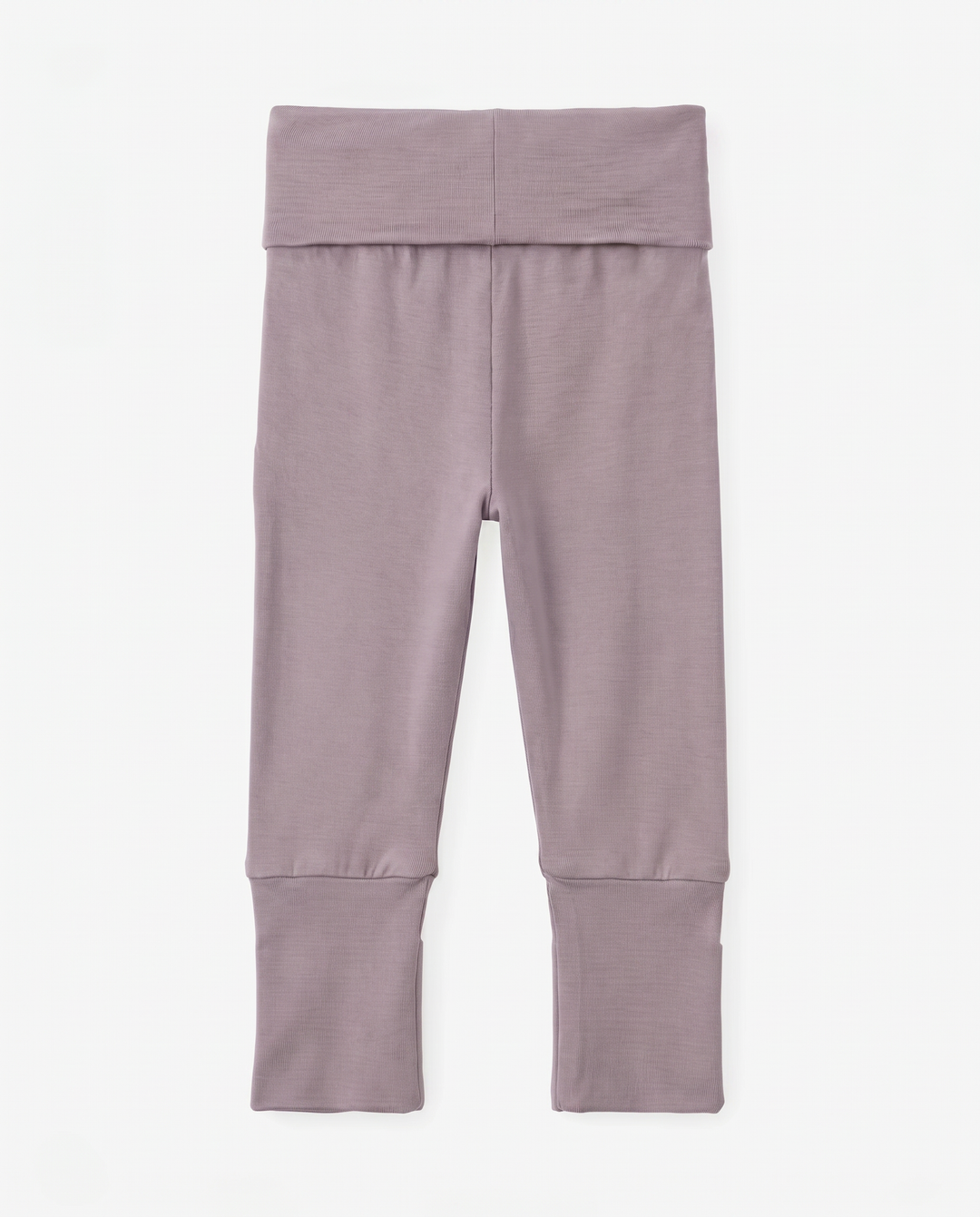 Solid Color Bamboo Fold Over Legging