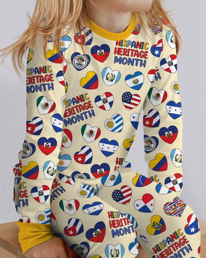 Template Bamboo Two Piece Long Sleeve Pyjamas Set
