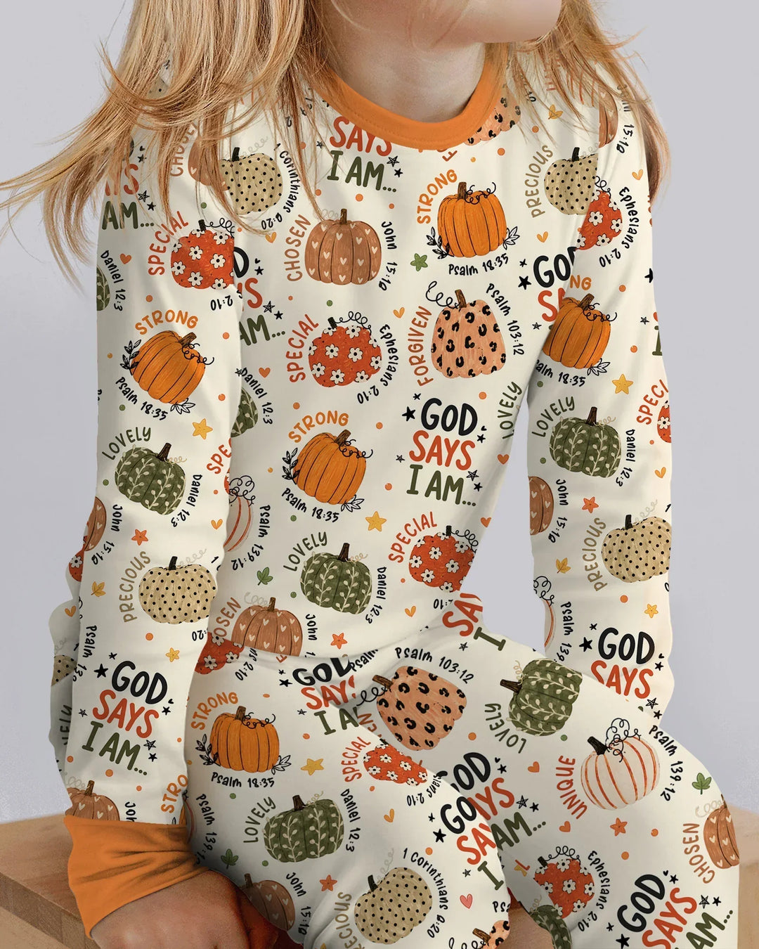 Template Bamboo Two Piece Long Sleeve Pyjamas Set
