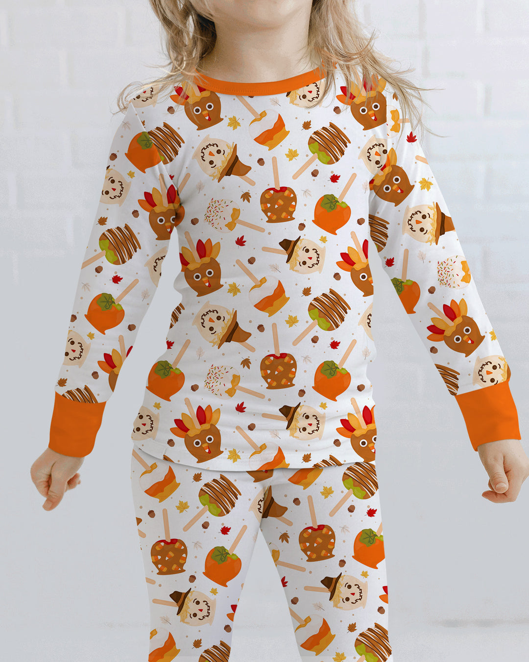 Template Bamboo Two Piece Long Sleeve Pyjamas Set