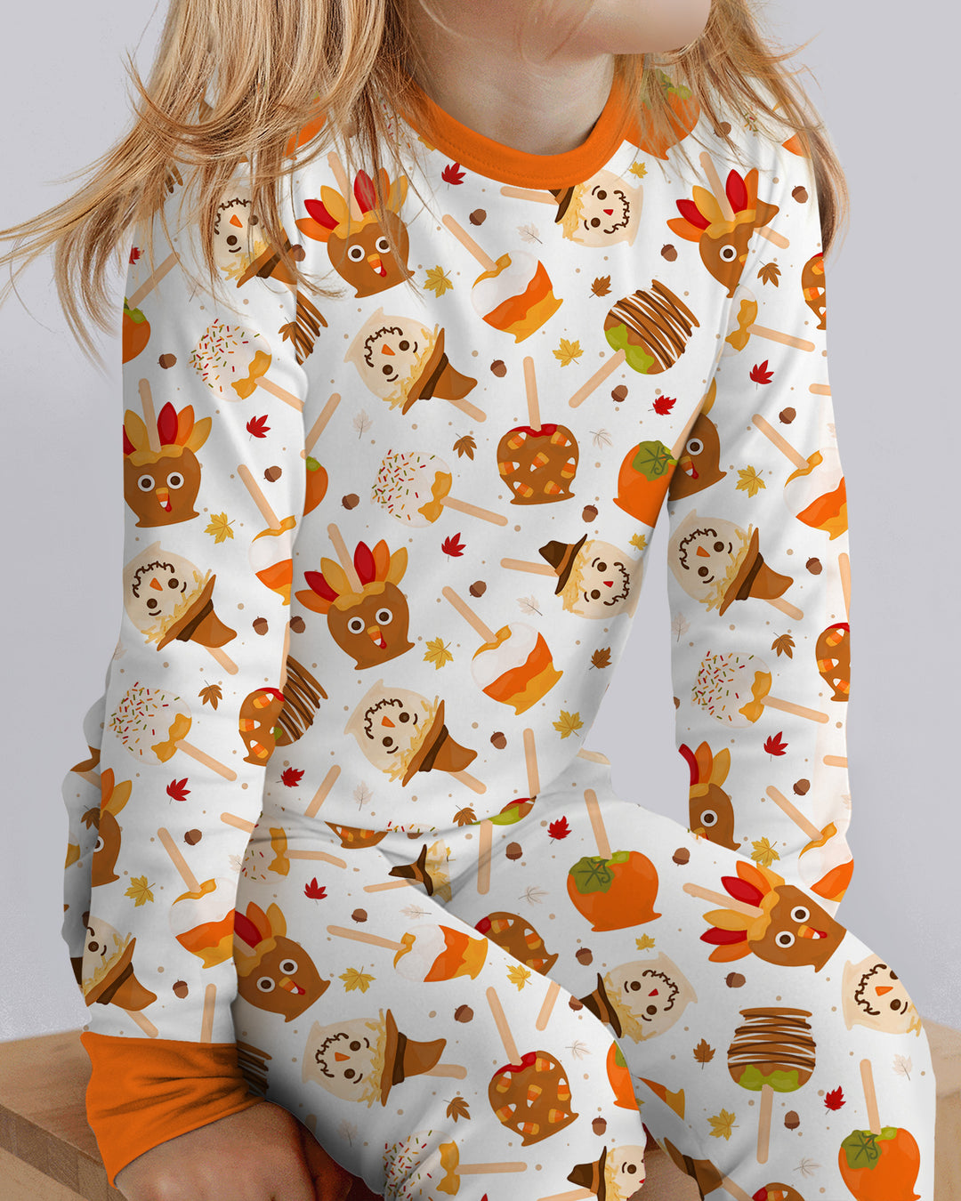 Template Bamboo Two Piece Long Sleeve Pyjamas Set
