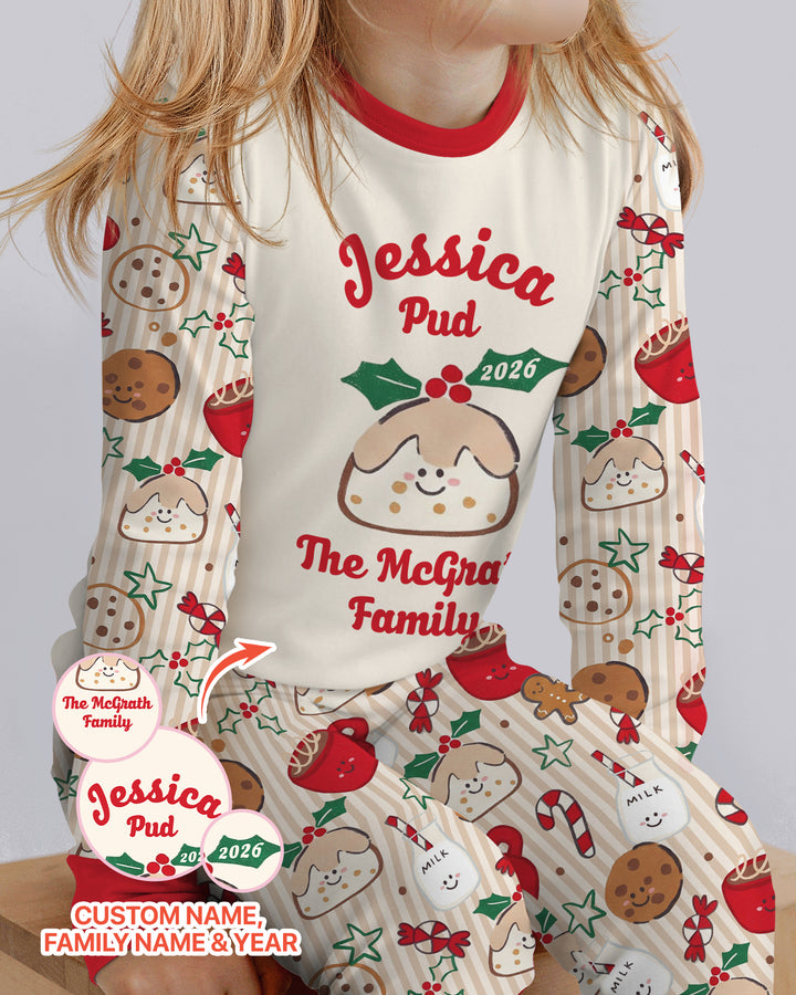 My Little Pudding Bamboo Two Piece Long Sleeve Pajama Set
