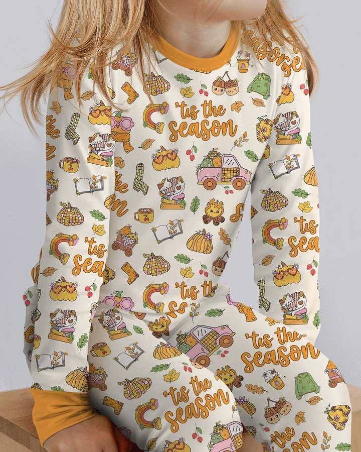 'Tis The Season Bamboo Two Piece Long Sleeve Pajama Set