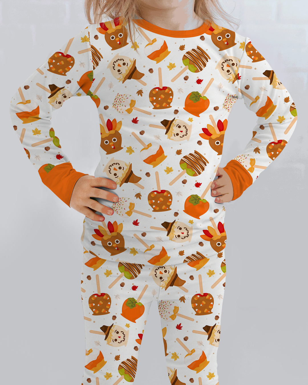 Template Bamboo Two Piece Long Sleeve Pyjamas Set