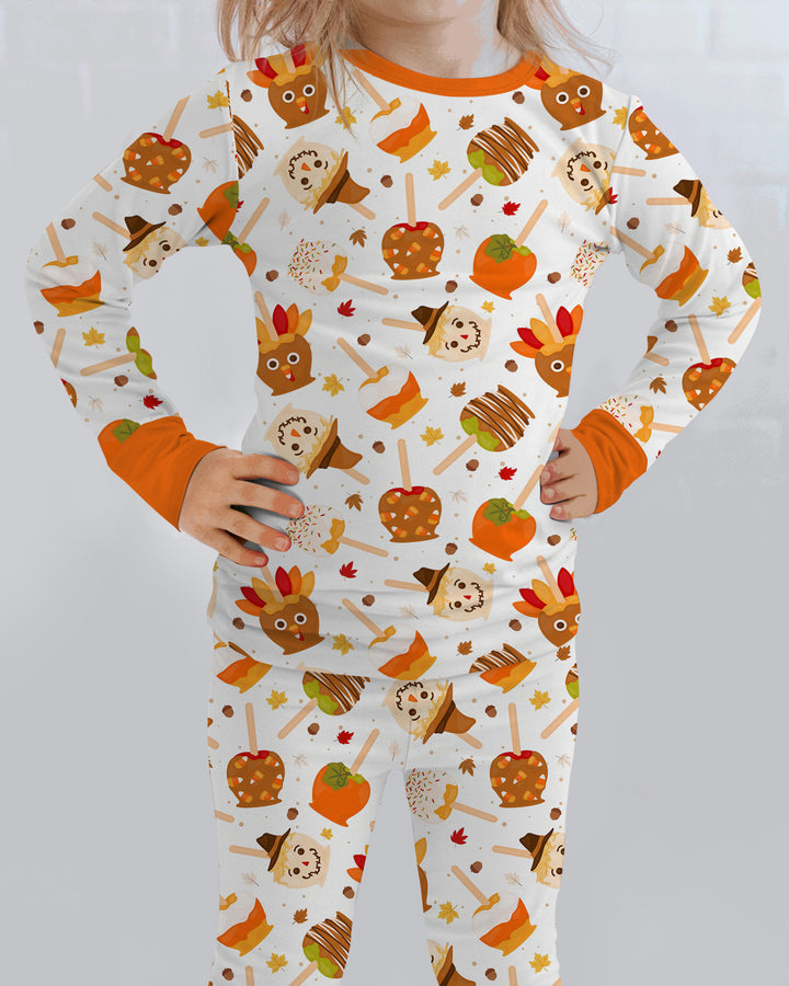 Template Bamboo Two Piece Long Sleeve Pyjamas Set